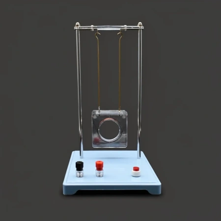 Прибор для демонстрации магнитного поля катушки с током